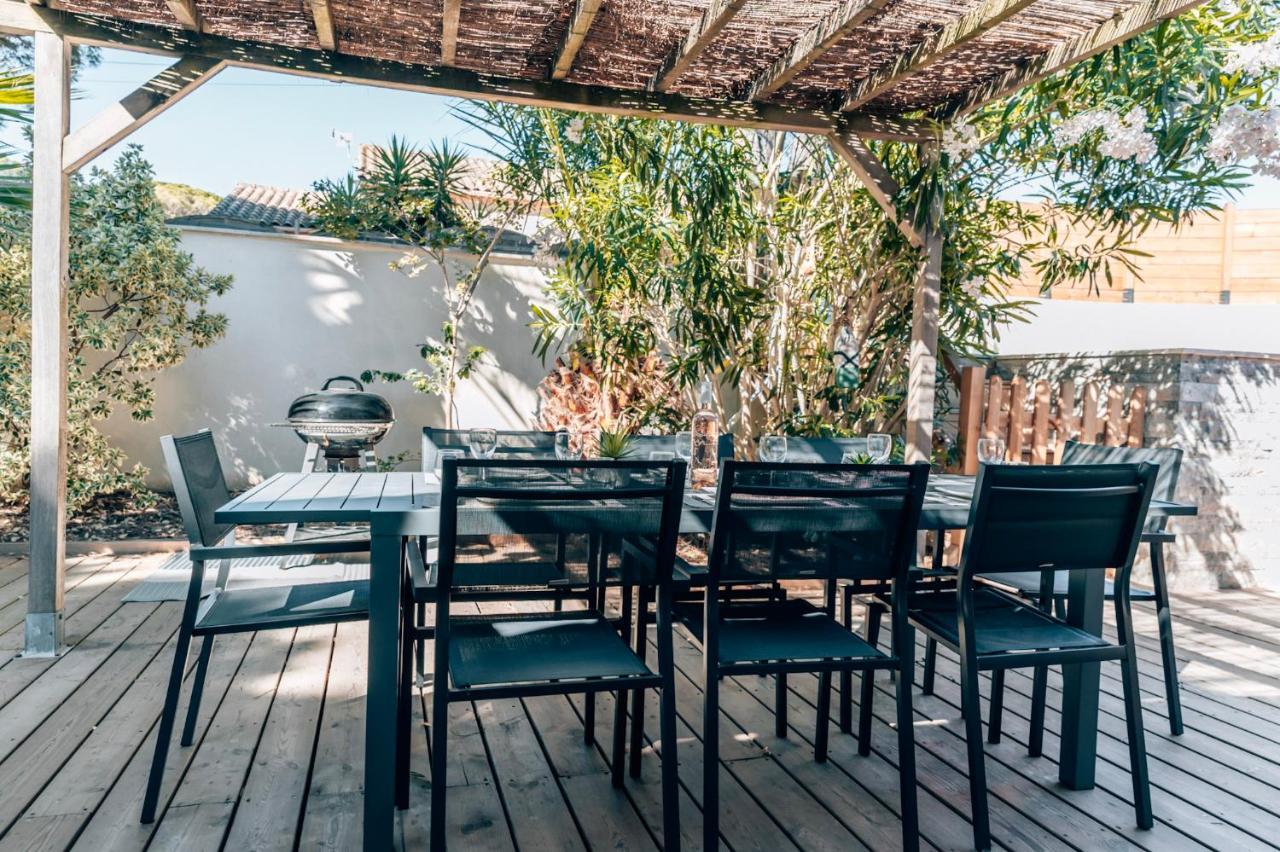 Maison Familiale Avec Piscine Privee, Plage A Pied, Frais Obligatoires A Regler A L'Arrivee, Linge 15E Par Pers & Menage 70E Par Sejour Voir Profil Mandatory Fees In Cash To Be Paid On Arrival Linen 15E Per Person 70E Housekeeping Per Stay Сен Максим Екстериор снимка